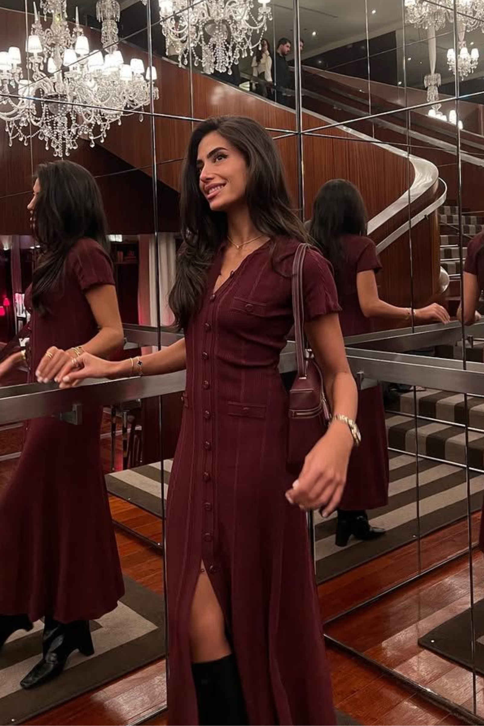 "Stella" Strickkleid