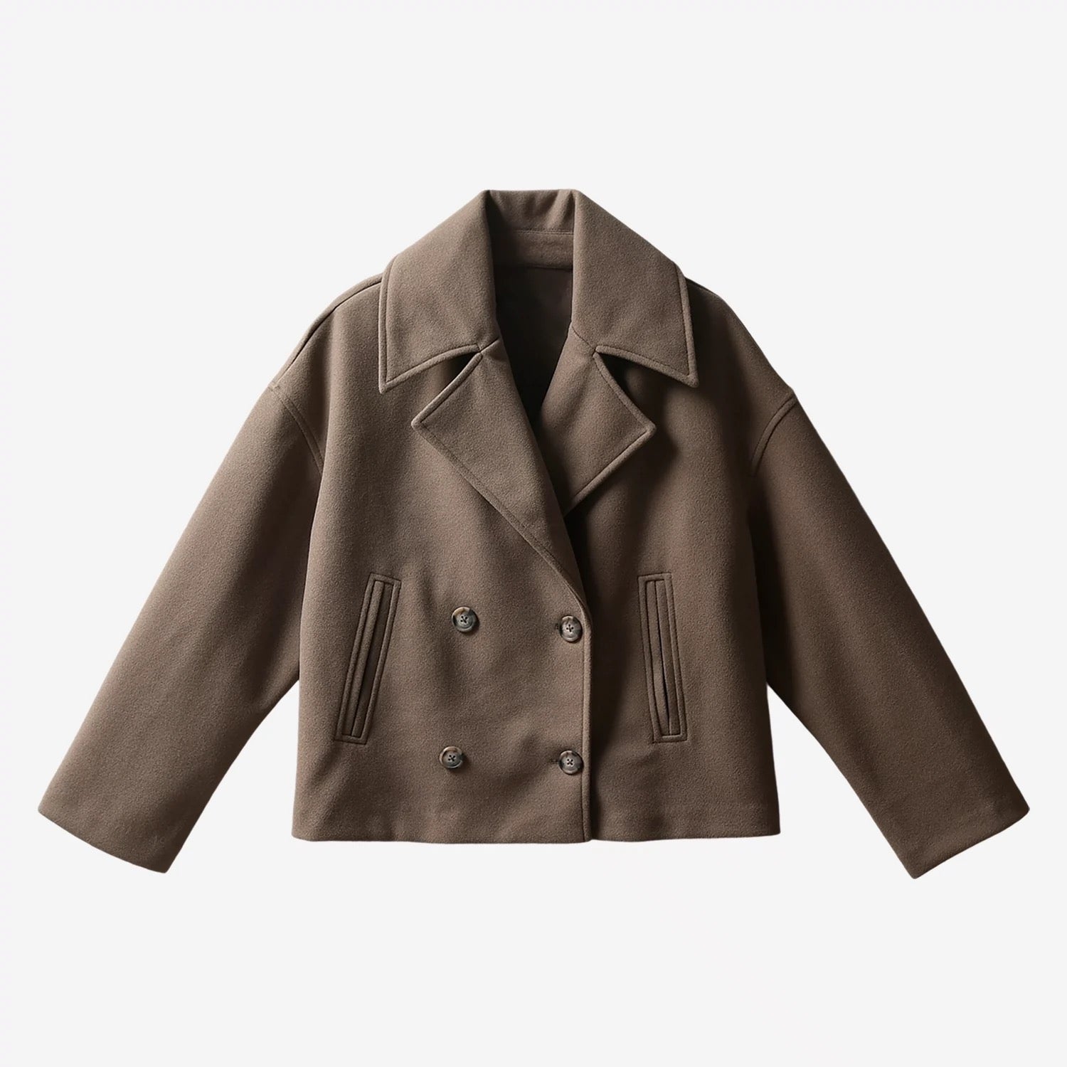 "Hanni" Cropped Trenchcoat