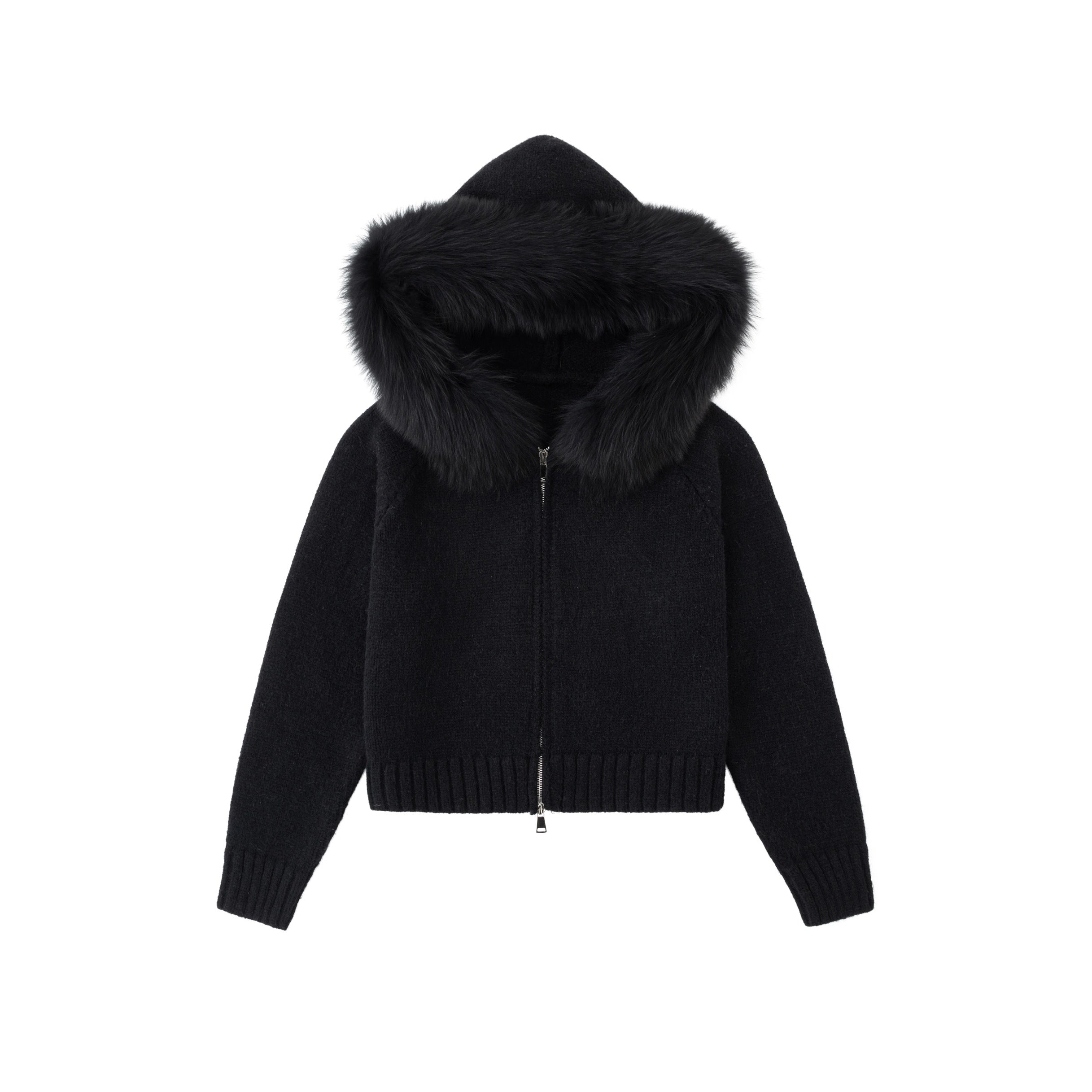 "Amanda" Fur Cardigan