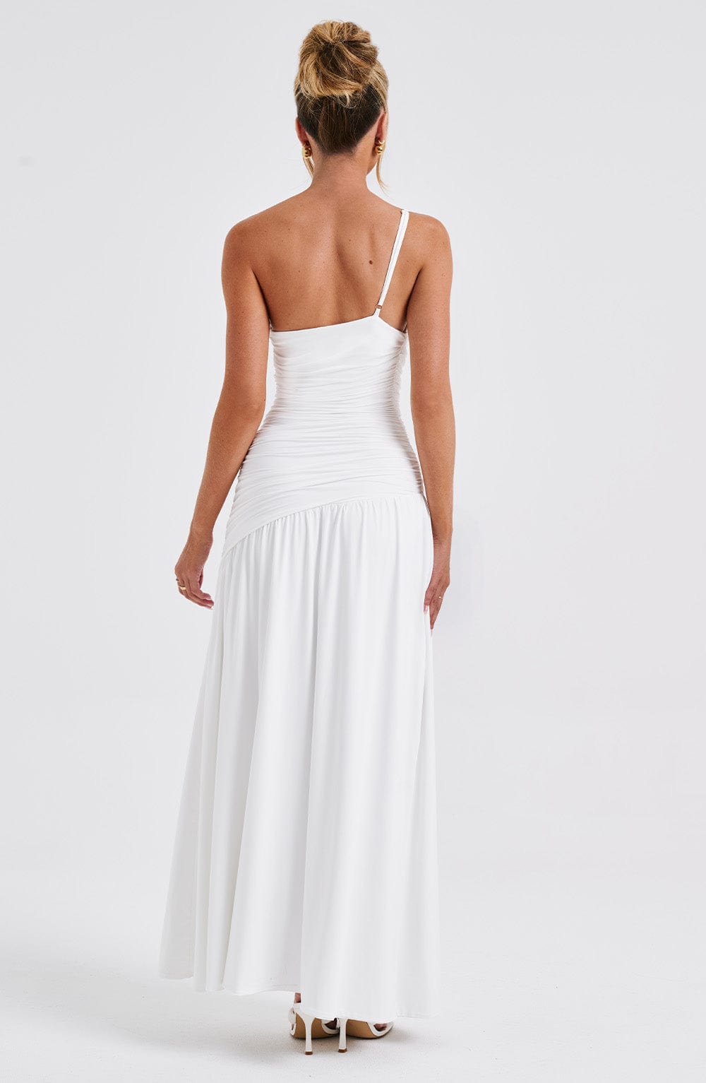 "Brianna" One-Shoulder Maxikleid