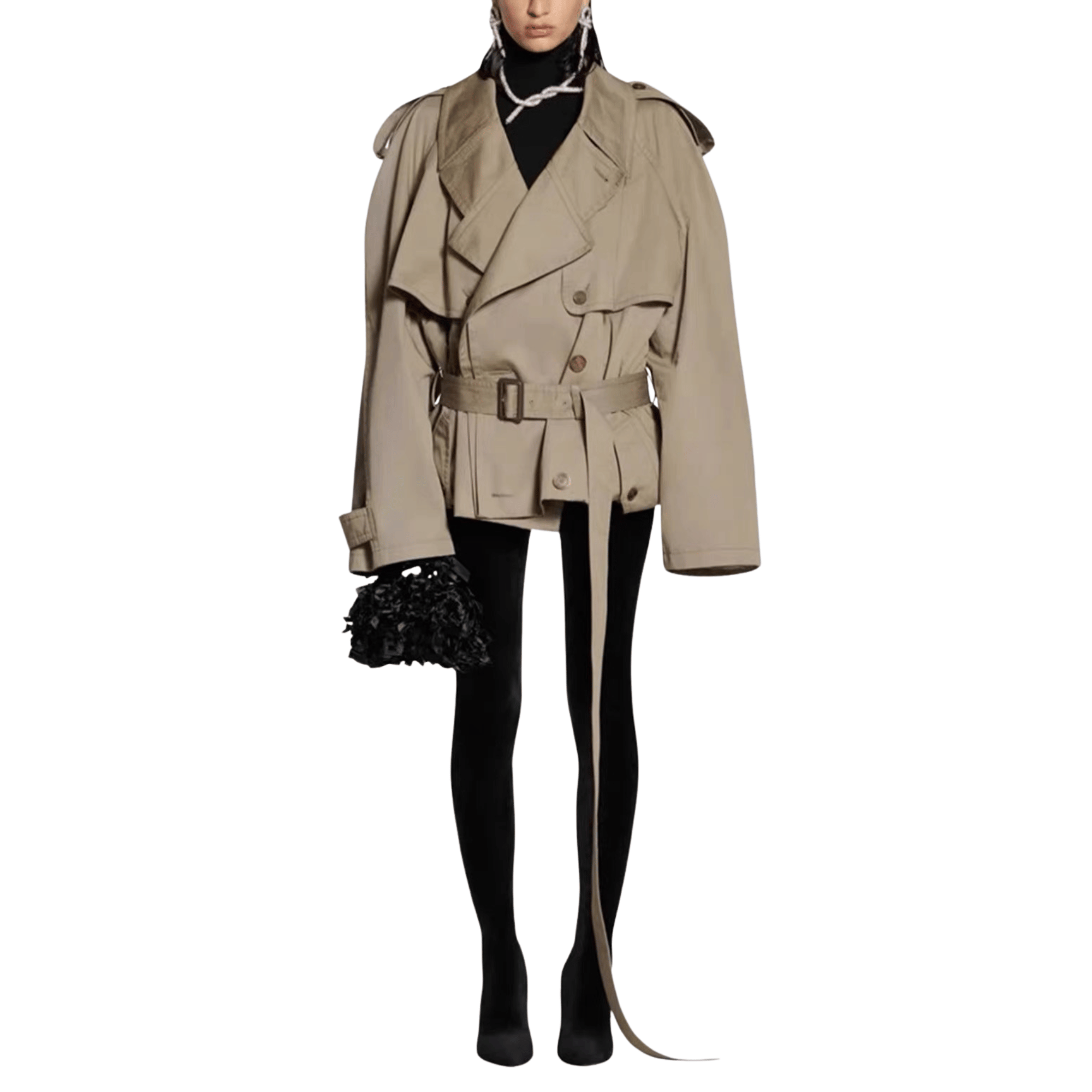 "Cosima" Oversized Trenchcoat