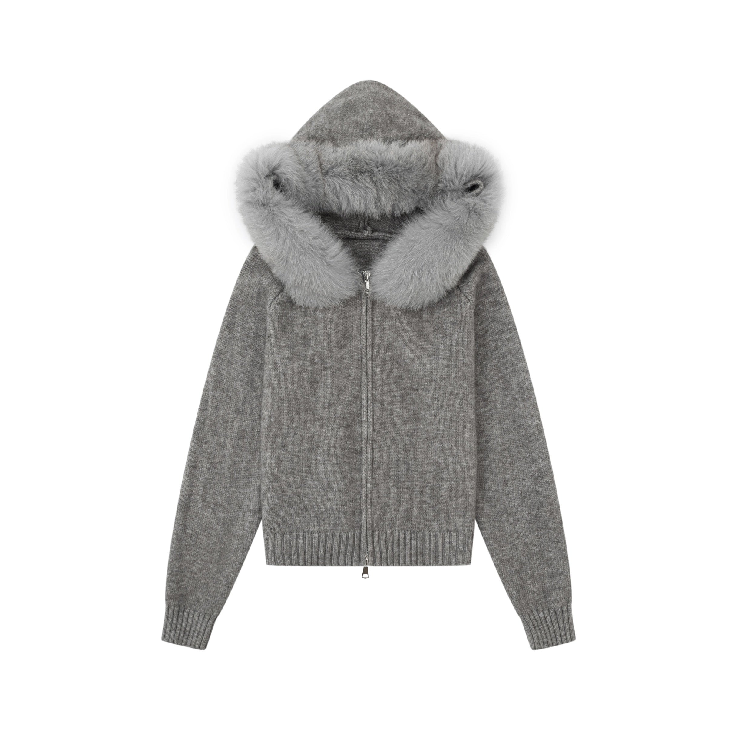 "Amanda" Fur Cardigan