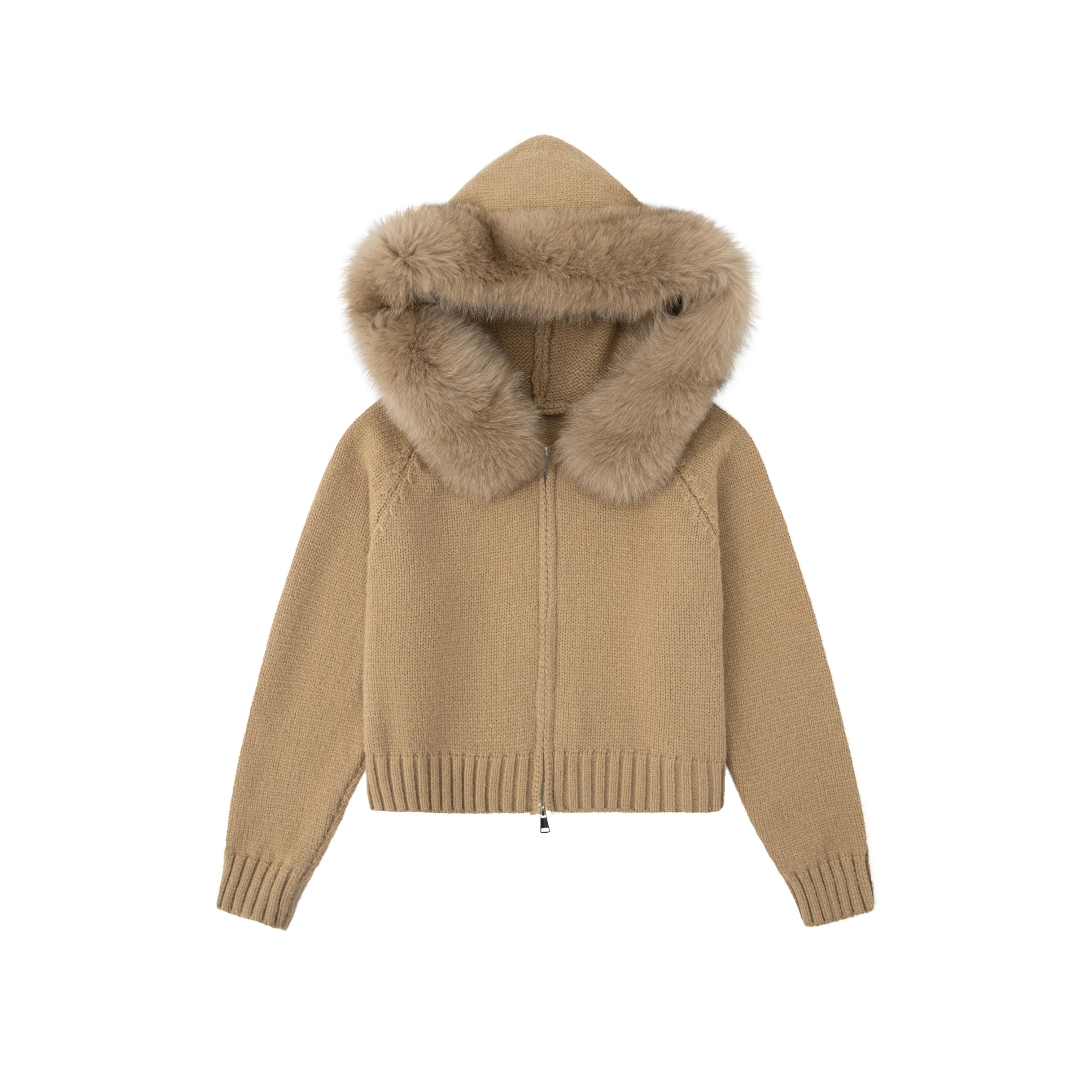 "Amanda" Fur Cardigan